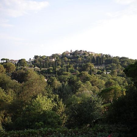 L'Elegante Bastide En Pierre Avec Vue Sur Le Vieux Village De Mougins Zewnętrze zdjęcie