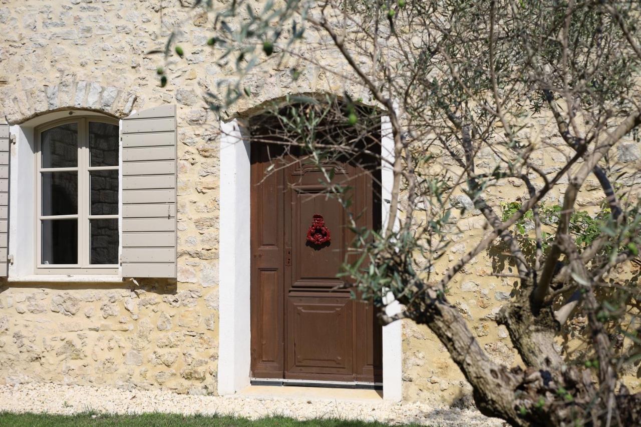 L'Elegante Bastide En Pierre Avec Vue Sur Le Vieux Village De Mougins Zewnętrze zdjęcie